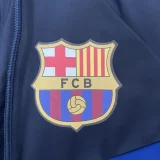 2024-25 Barcelona Dark blue windbreaker