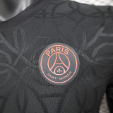 2024-25 .Paris Saint Germain  Black Special Player version jersey (The player version is more slim fit, it is recommended to buy one size larger)