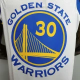 Curry #30 Golden State Warriors white