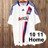 2010-11 Lyon home retro jersey