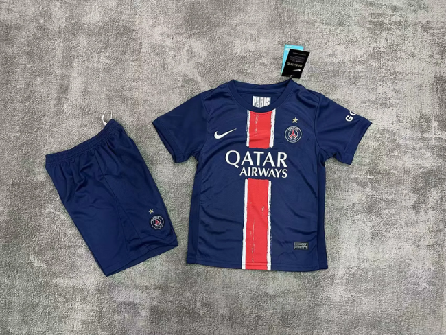 2024-26 .Paris Saint Germain home kid kit with star