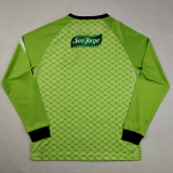 2025-26 25-26 Palestino green long sleeves soccer jersey