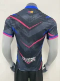 2025-26 Barcelona black special player version(The player version is more slim fit, it is recommended to buy one size larger)