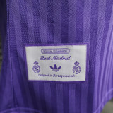 2025-26 Real Madrid   Purple special player version jrsey   (The player version is more slim fit, it is recommended to buy one size larger)