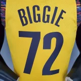 BIGGIE#72 Brooklyn Nets Commemorative Edition Yellow