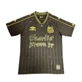 2024-25 Santos Charlie Brown Jr Special Black Jersey
