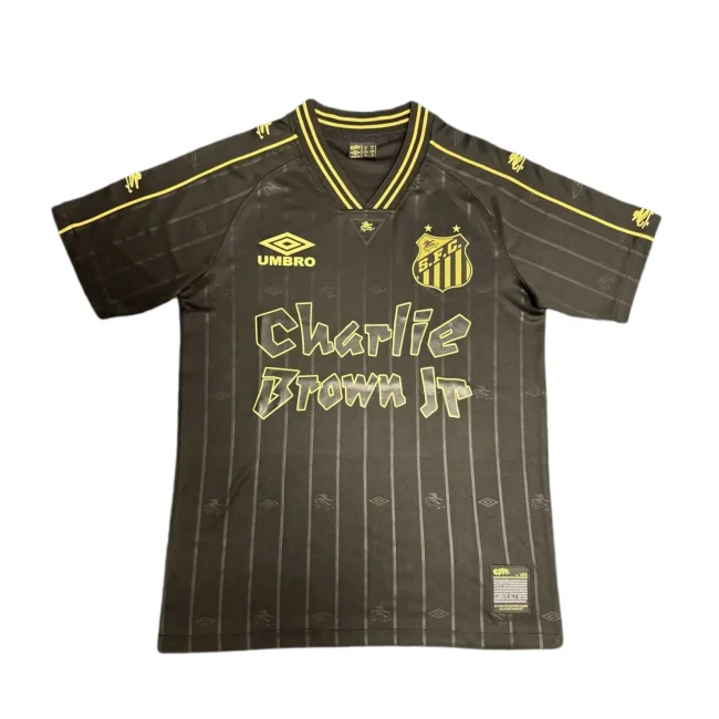2024-25 Santos Charlie Brown Jr Special Black Jersey