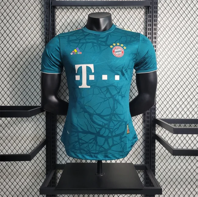 Bayern Munich Co branded Special Edition 2023-24 player version soccer jerseys (The player version is more slim fit, it is recommended to buy one size larger)