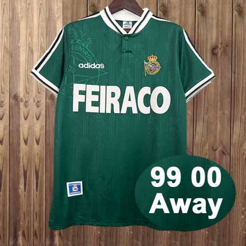 1999-00 Deportivo La Coruna away retro jersey
