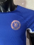 Chelsea 2023-24 home Player version soccer jersey(The player version is more slim fit, it is recommended to buy one size larger)