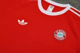 2024 Italy red cotton training suit