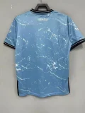 2023-24 Leverkusen third Away blue jersey