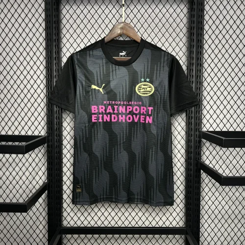 PSV 2024-25 black soccer jerseys