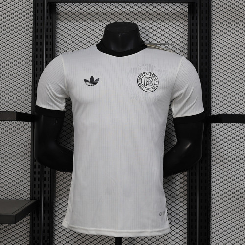 2025-26 Germany 125th anniversary player version jersey   (The player version is more slim fit, it is recommended to buy one size larger)