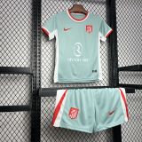 2024-25 Atletico Madrid away kid kit