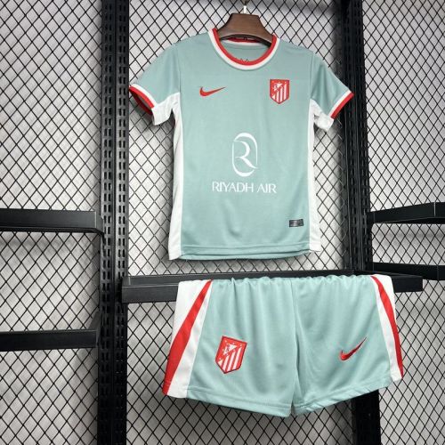 2024-25 Atletico Madrid away kid kit