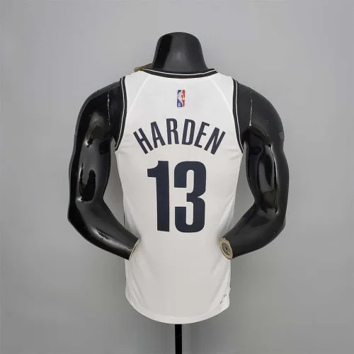 75th Anniversary Harden #13 Nets White