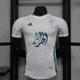 Algeria  2024-25 white special player version   (The player version is more slim fit, it is recommended to buy one size larger)