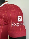 2024-25 Liverpool Player Version Home Jersey (The player version is more slim fit, it is recommended to buy one size larger)