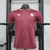 2025--26 Bayern Terrace Icons Jersey Player Version   (The player version is more slim fit, it is recommended to buy one size larger)
