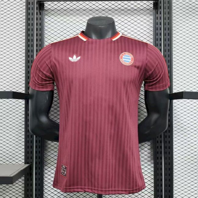 2025--26 Bayern Terrace Icons Jersey Player Version (The player version is more slim fit, it is recommended to buy one size larger)