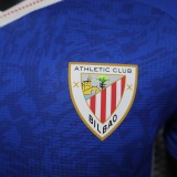 2024-25 Bilbao away player version jersey(The player version is more slim fit, it is recommended to buy one size larger)