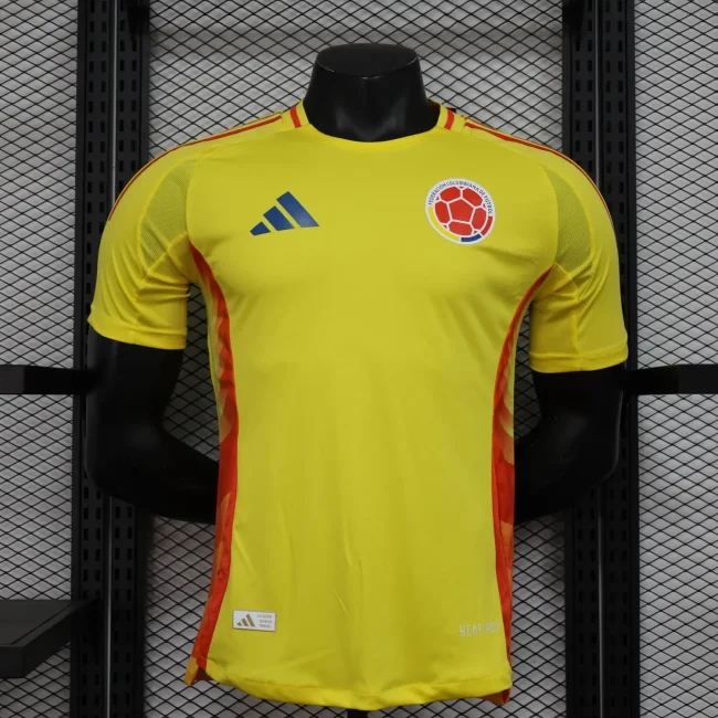 2024 Colombia home player version(The player version is more slim fit, it is recommended to buy one size larger)