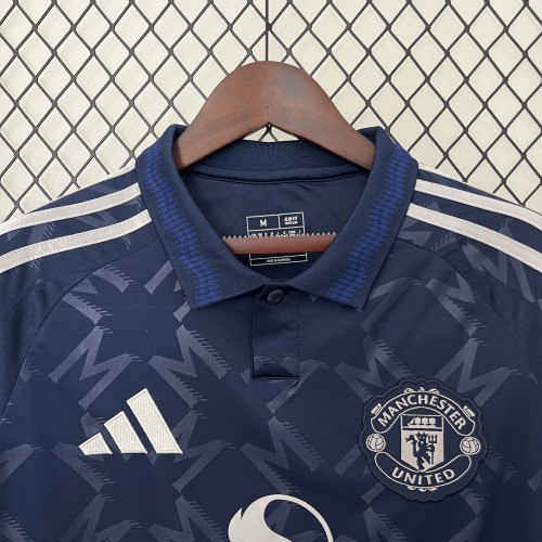 2024-25 Manchester United away soccer jersey