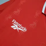 Liverpool 1996-97 home soccer jerseys