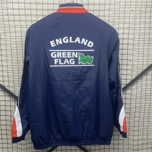 2024 England blue windbreaker