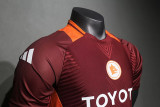2024-25 Roma red player version training jersey   (The player version is more slim fit, it is recommended to buy one size larger)