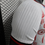 2024-25 Barcelona white special player version jersey  (The player version is more slim fit, it is recommended to buy one size larger)