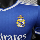 2025-26 Real Madrid   third away player version jersey  (The player version is more slim fit, it is recommended to buy one size larger)