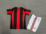 2010-11 AC Milan   home retro kid kit
