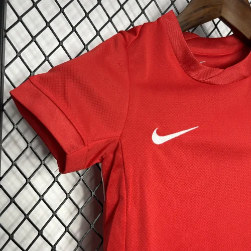 2024 Türkiye Away Kids' Soccer Jersey