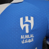 2024-25 Al-Hilal Saudi   anniversary player version jersey (The player version is more slim fit, it is recommended to buy one size larger)