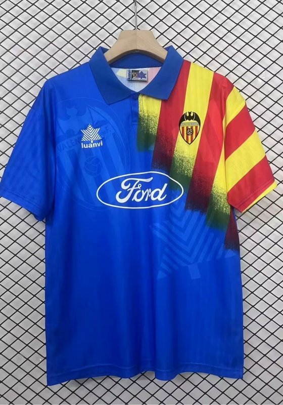 1995-96 Valencia blue retro jersey