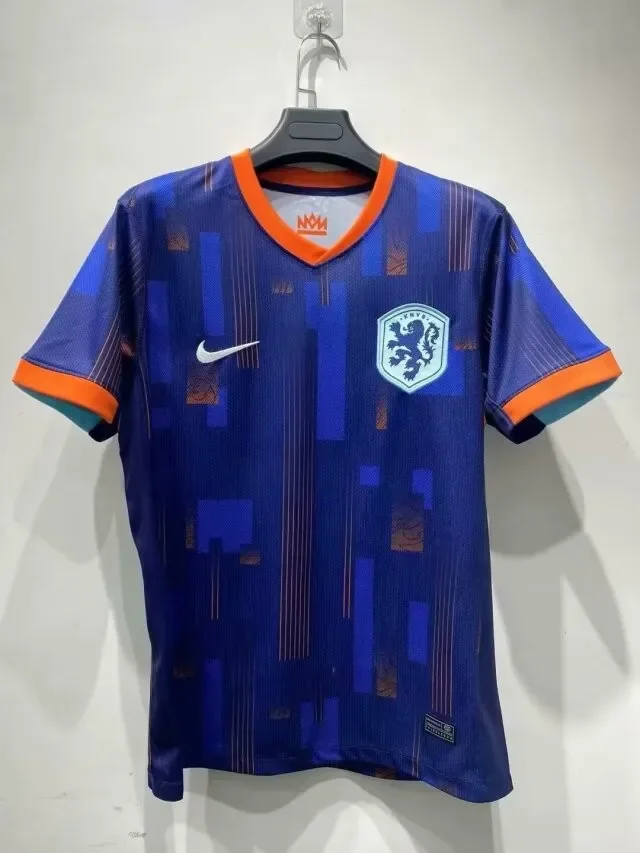 2024 Netherlands away blue woman jersey
