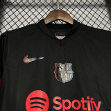2024-25 Barcelona away black jersey