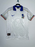 1995 Italy away white retro jersey