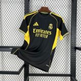 2025-26 .Real Madrid Black and yellow special edition Jersey