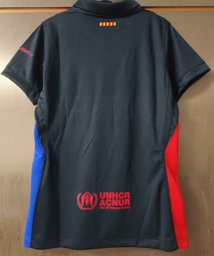 2024-25 Barcelona away black woman jersey