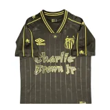 2024-25 Santos Charlie Brown Jr Special Black Jersey
