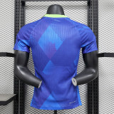 2025-26 Brazil away player version jersey (The player version is more slim fit, it is recommended to buy one size larger)