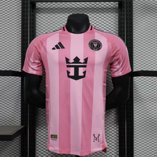 2025-26 Miami home pink player version jersey (The player version is more slim fit, it is recommended to buy one size larger)