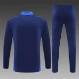 2024-25 Riyadh Victory half zipper blue suit