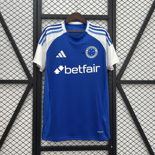 2025-26 Cruzeiro home soccer jersey