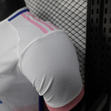 2025-26 Algeria special version white pink Player Version soccer jersey size