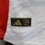 2025-26 Manchester United white special player version jersey (The player version is more slim fit, it is recommended to buy one size larger)