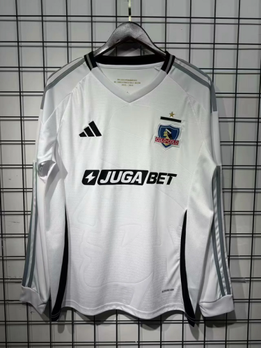 2025-26 Colo Colo home long sleeve jersey